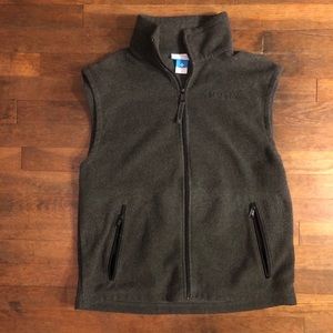Gray Columbia Fleece Vest